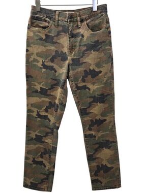 Madewell camo jeans